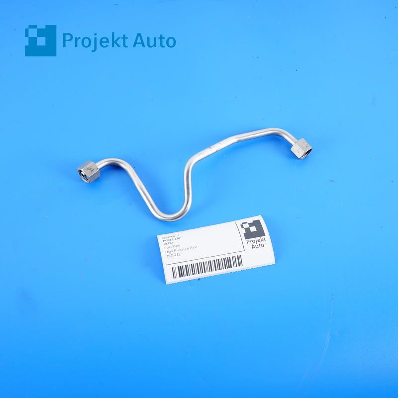 08-14 OEM BMW Left Fuel Pipe Rail-to-Pump N63 S63 650i X5M 7548712 E70 F01 F02