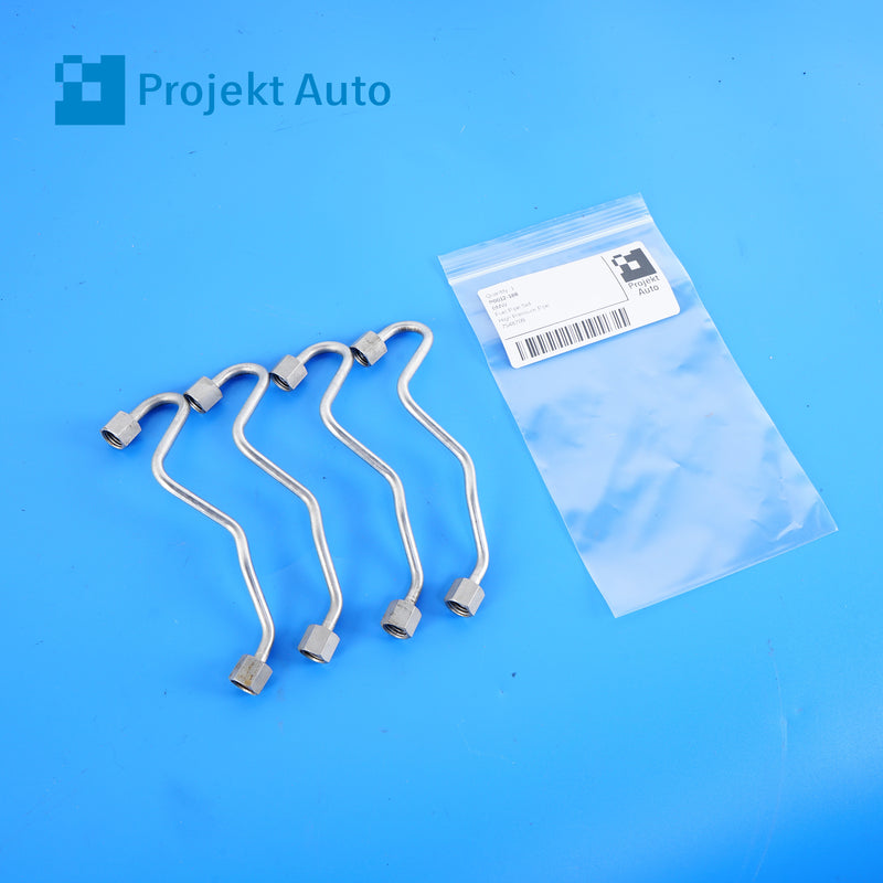 08-14 OEM BMW Left Fuel Pipe Set 4 Rail-to-Injector N63 S63 650i X5M E70 F01