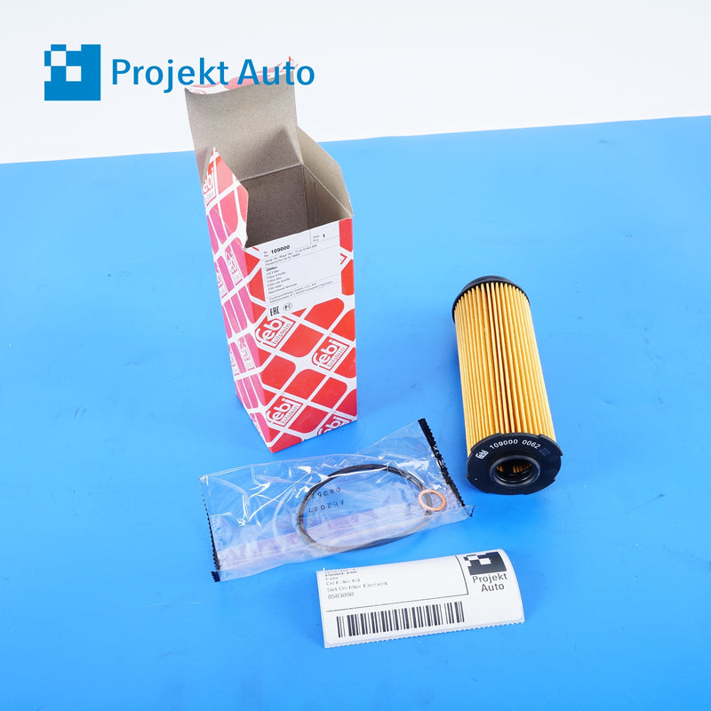 16-25 BMW Oil Filter Kit Febi B58 B57 8583898 G01 G05 G07 G45 F30 G12 G20 G30