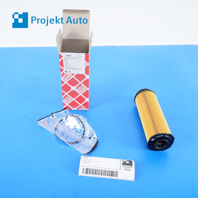 16-25 BMW Oil Filter Kit Febi B58 B57 8583898 G01 G05 G07 G45 F30 G12 G20 G30