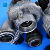 08-14 OEM BMW Turbocharger Set N63 93.7K 7576985 E70 F01 F02 F04 F10 F13 F12