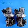 08-14 OEM BMW Turbocharger Set N63 93.7K 7576985 E70 F01 F02 F04 F10 F13 F12