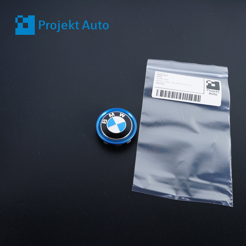 14-25 OEM BMW Center Cap Blue BMW i eDrive 6852052 G01 G05 I20 G12 G20 G30 G60