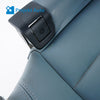 08-13 BMW Rear Right Seat Cushion Palladium Silver Leather M3 Convertible E93