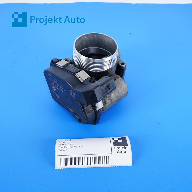 08-19 OEM BMW Throttle Body M6 M5 650i S63 N63 7555944 E70 F15 F85 F01 F02 F04