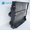 07-10 OEM BMW Radiator & Fan Assembly AC Condensor X5 4.8i 3.0si 7533538 E70