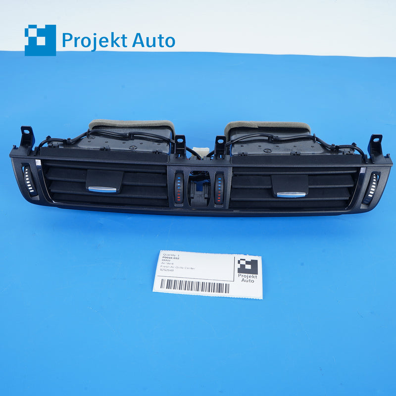 14-19 OEM BMW Air Vent Center Dashboard X5M X5 X6M X6 9252648 F15 F85 F16 F86