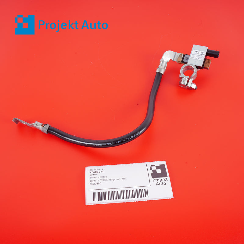 14-19 OEM BMW Battery Cable Negative IBS X5 X6 9329885 F15 F85 F16 F86