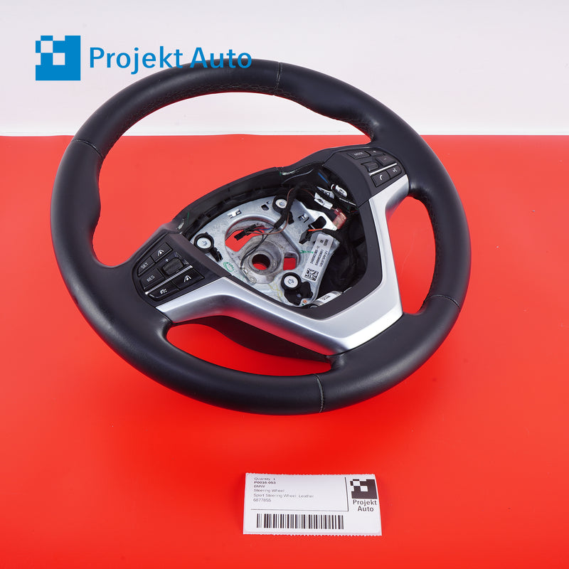 14-18 OEM BMW X5 Steering Wheel w/ Active Cruise Control not Heated 6877855 F15