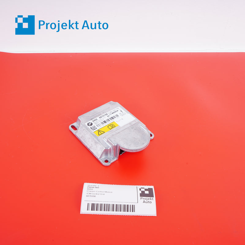14-19 OEM BMW Chassis Control Module ICM Driver Assist X5 X6 6870198 F15 F85