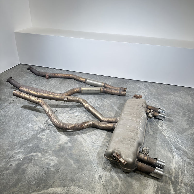 OEM BMW Exhaust Complete 2010-2014 X5M X6M 7848147 E70 E71